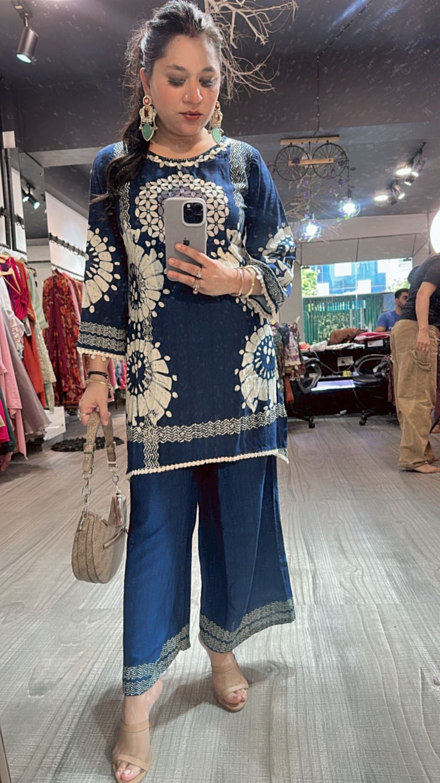 Hasrat Indigo Cordset