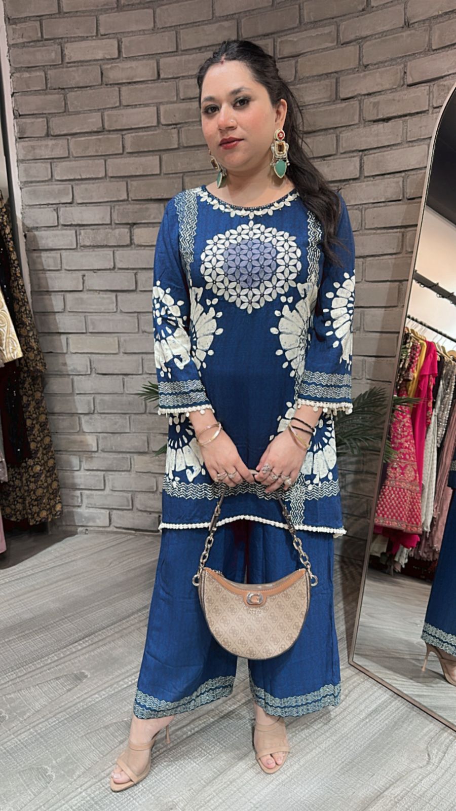 Hasrat Indigo Cordset