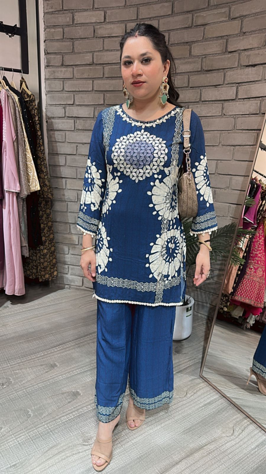 Hasrat Indigo Cordset