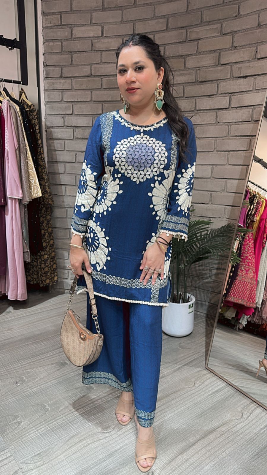Hasrat Indigo Cordset