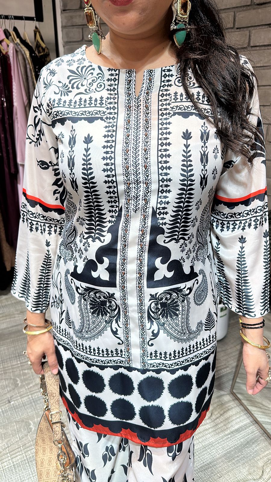 Peony lotus print Cordset