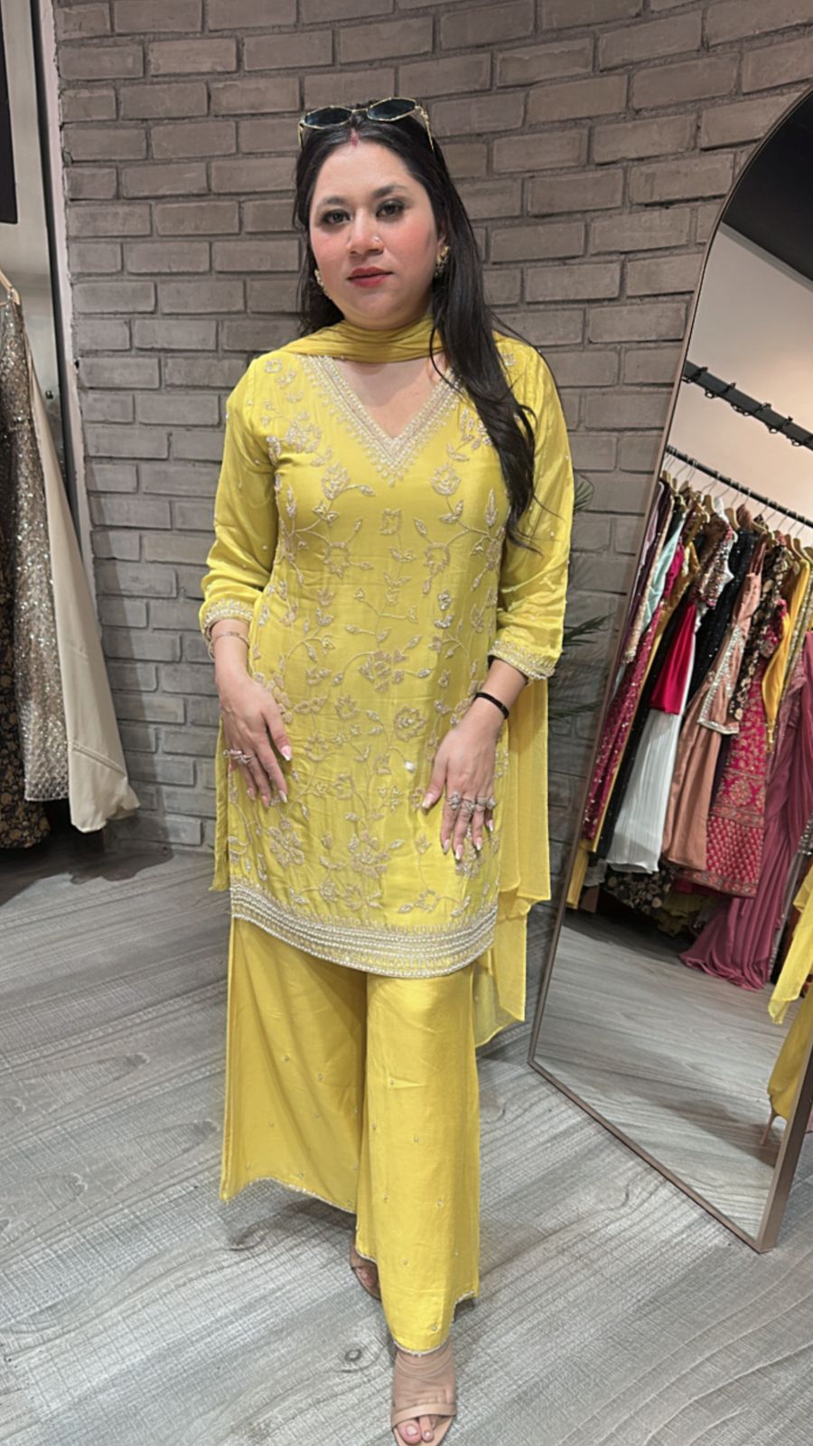 Kheer Lime katdana suit
