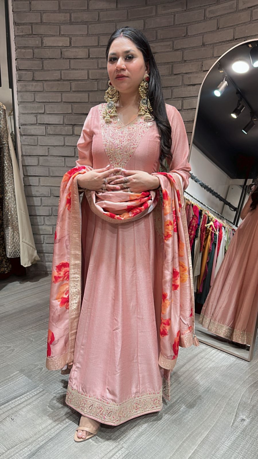 Melon Pocket wale Anarkali