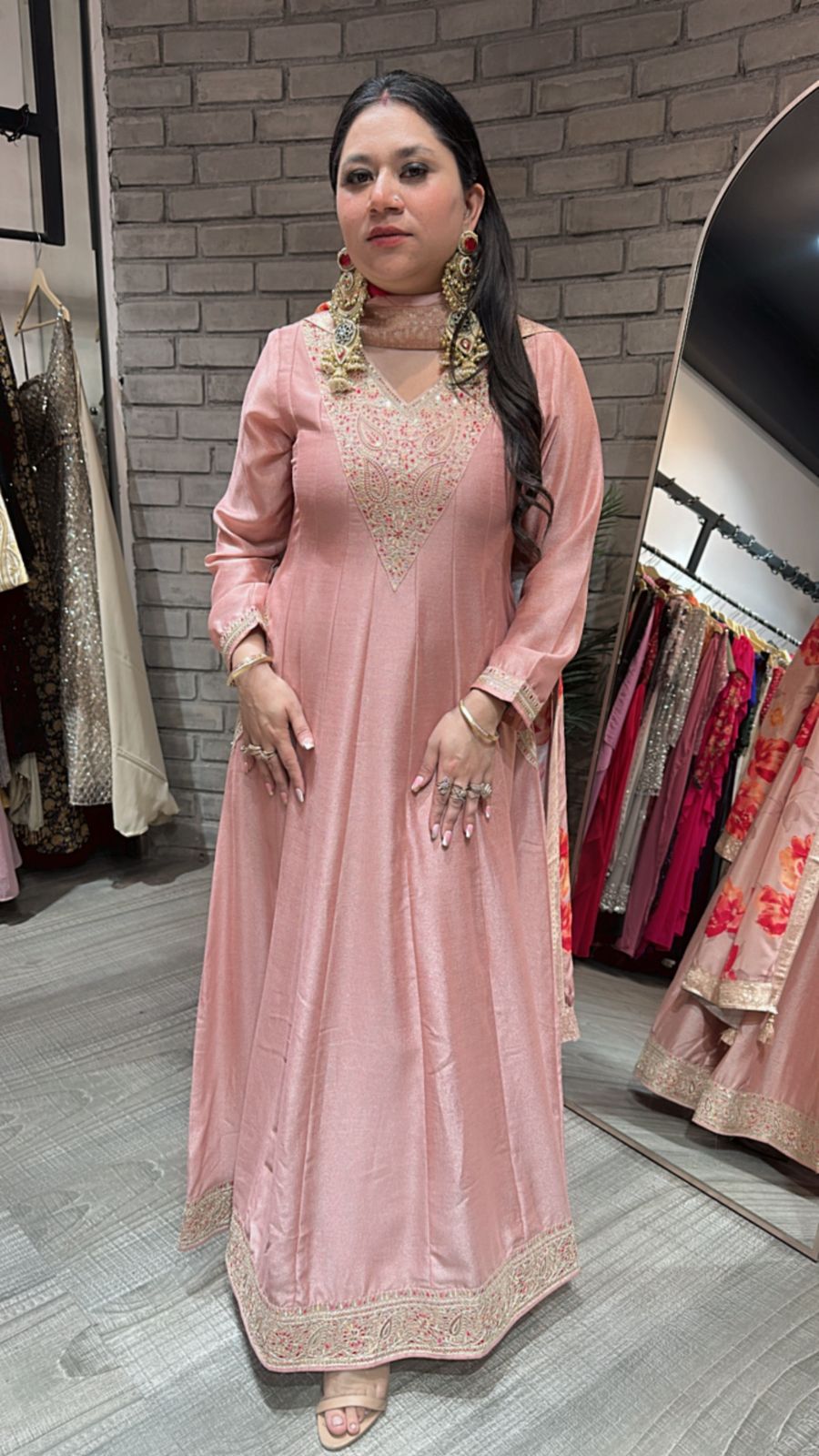 Melon Pocket wale Anarkali