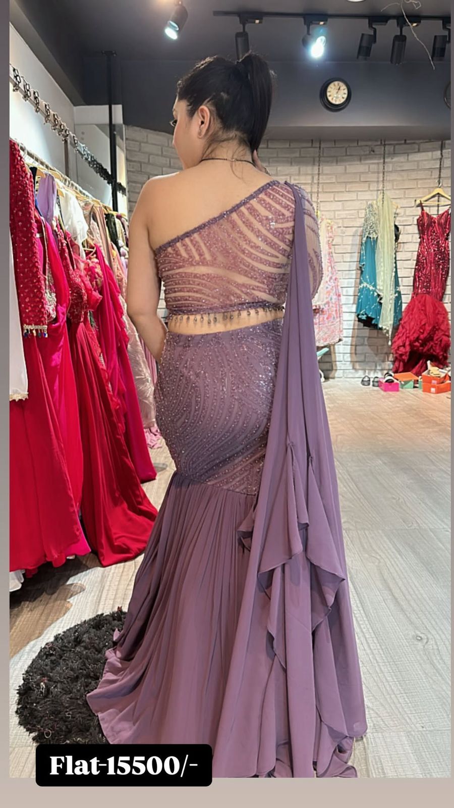 Aalam Fish cut Desginer wear 2pc