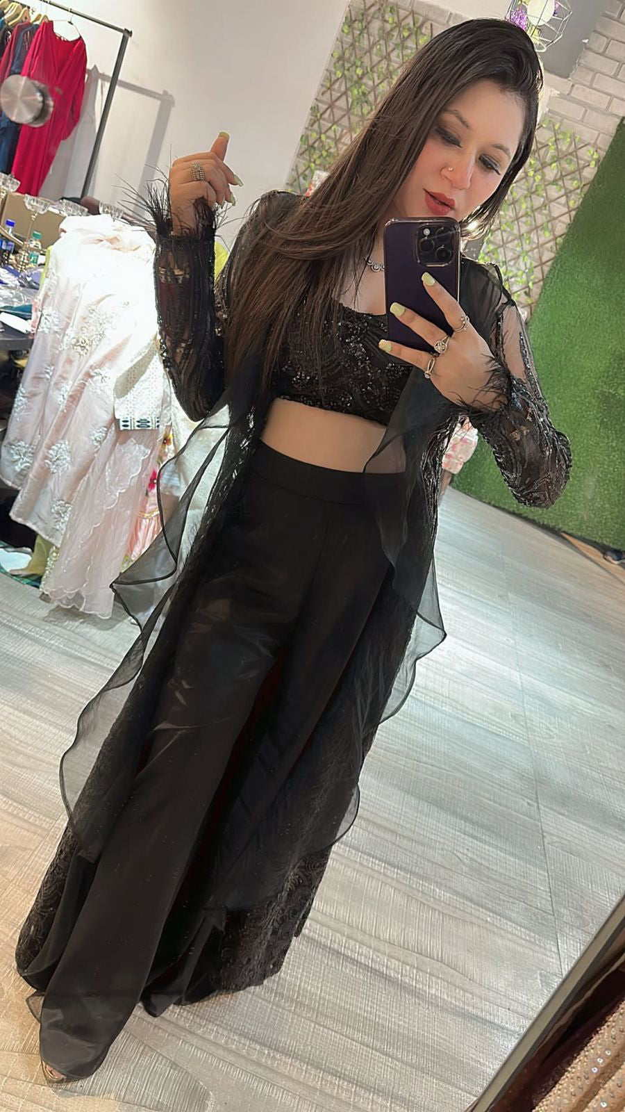 Niharika jacket style 3pc