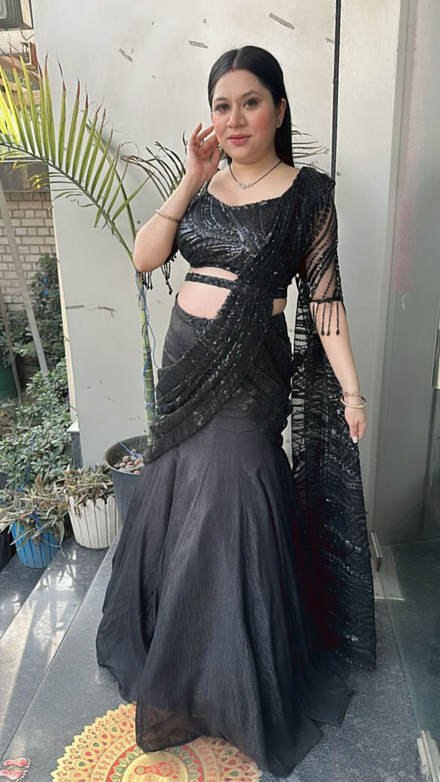 Kalki Drape saree 2pc