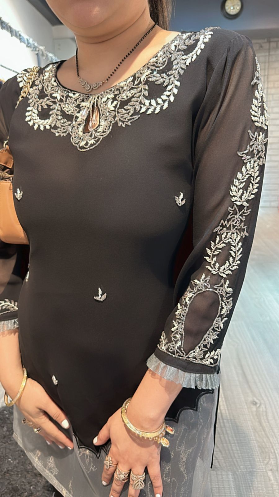 Zarra katdana cordset Black 2pc