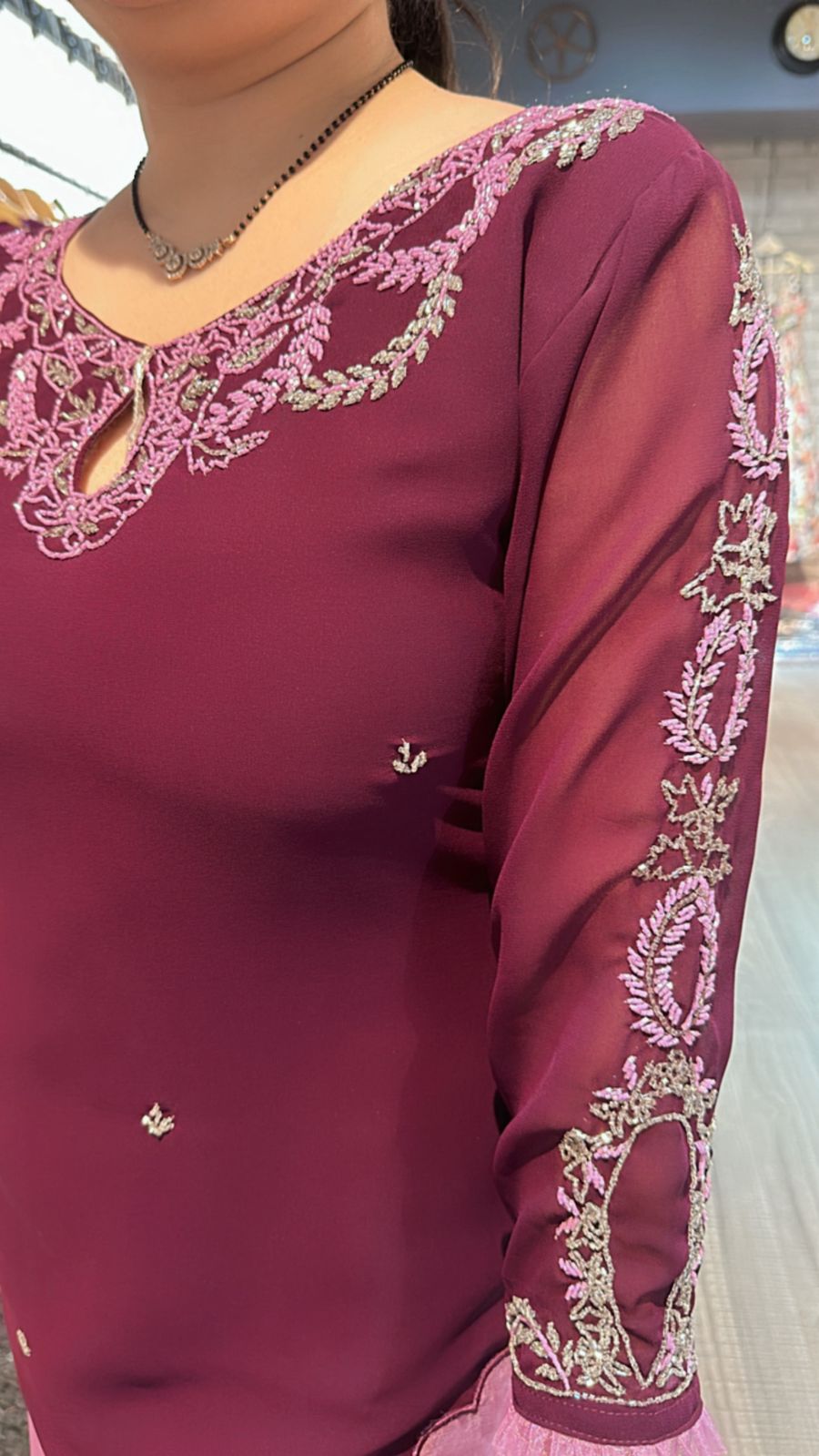 Zarra katdana cordset 2pc