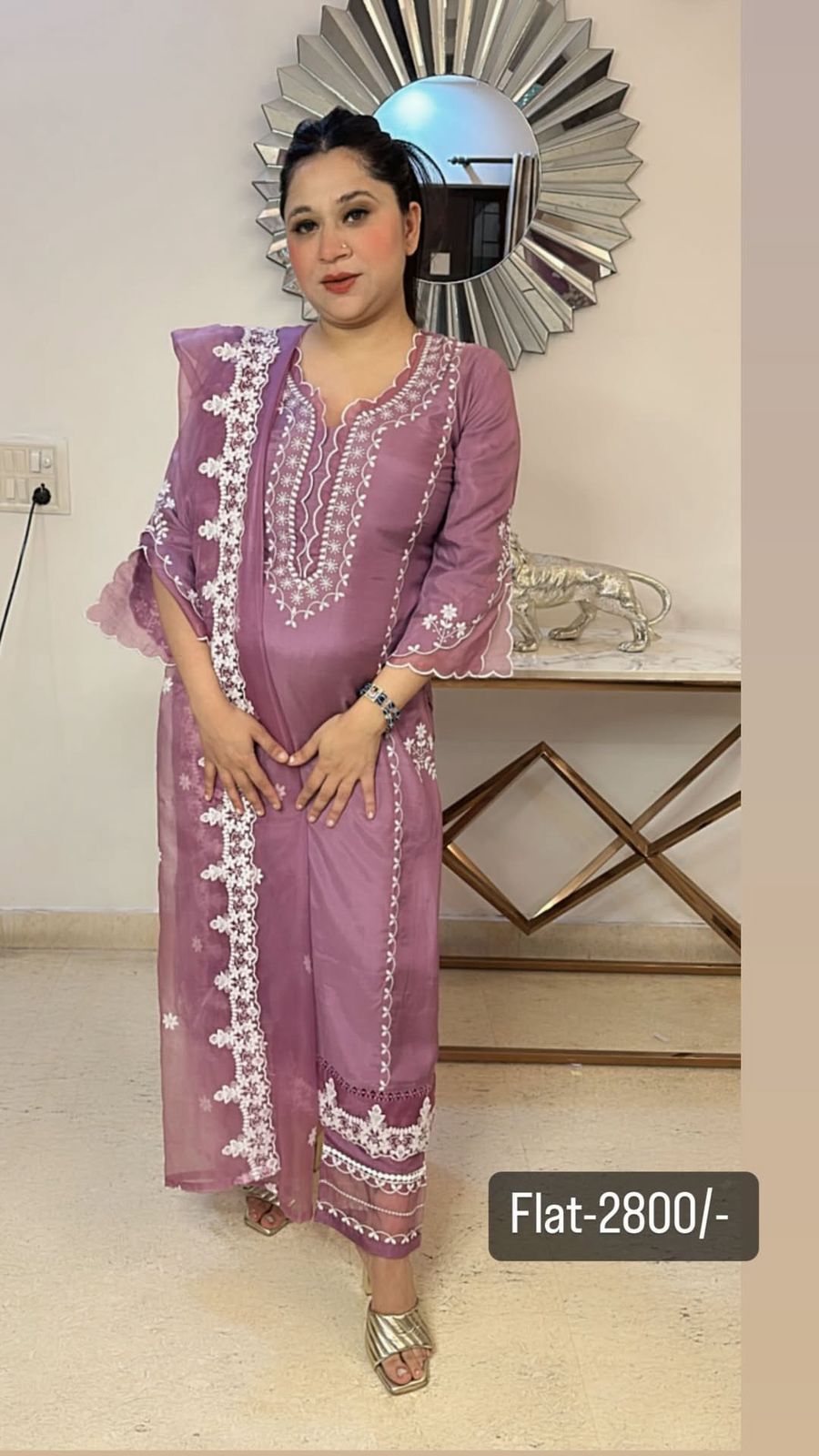 Lavander Thread work suit