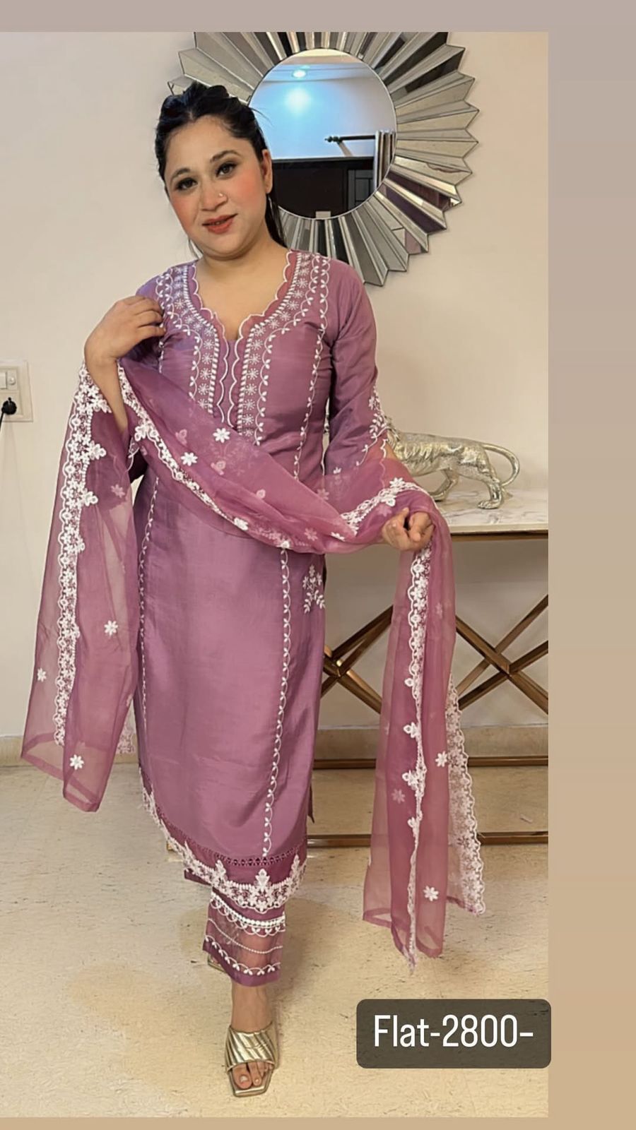 Lavander Thread work suit