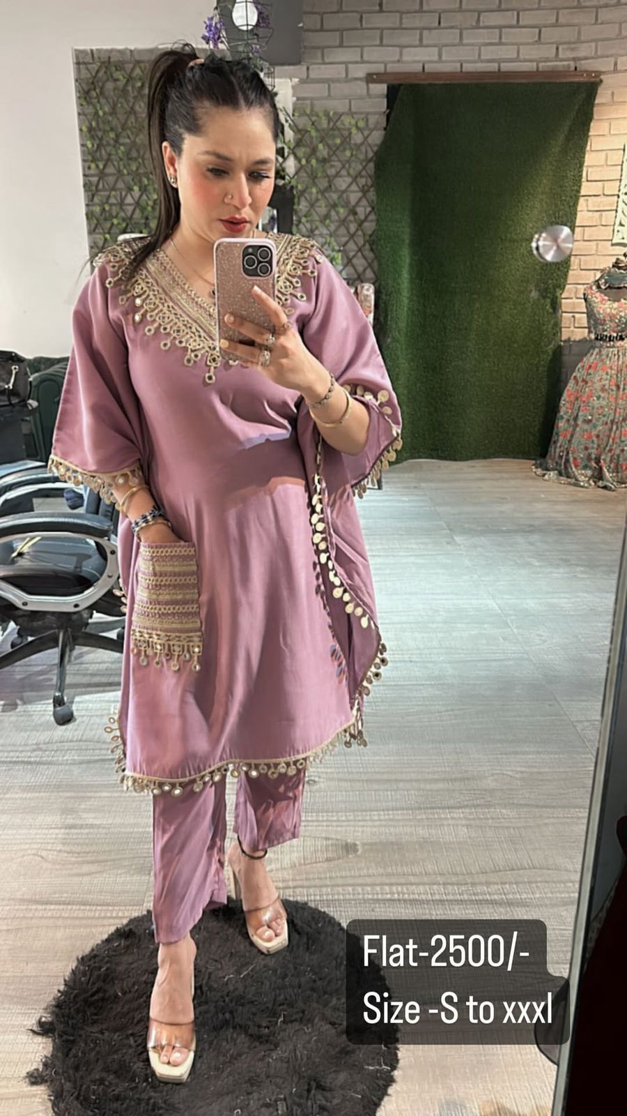 Mirror kaftan