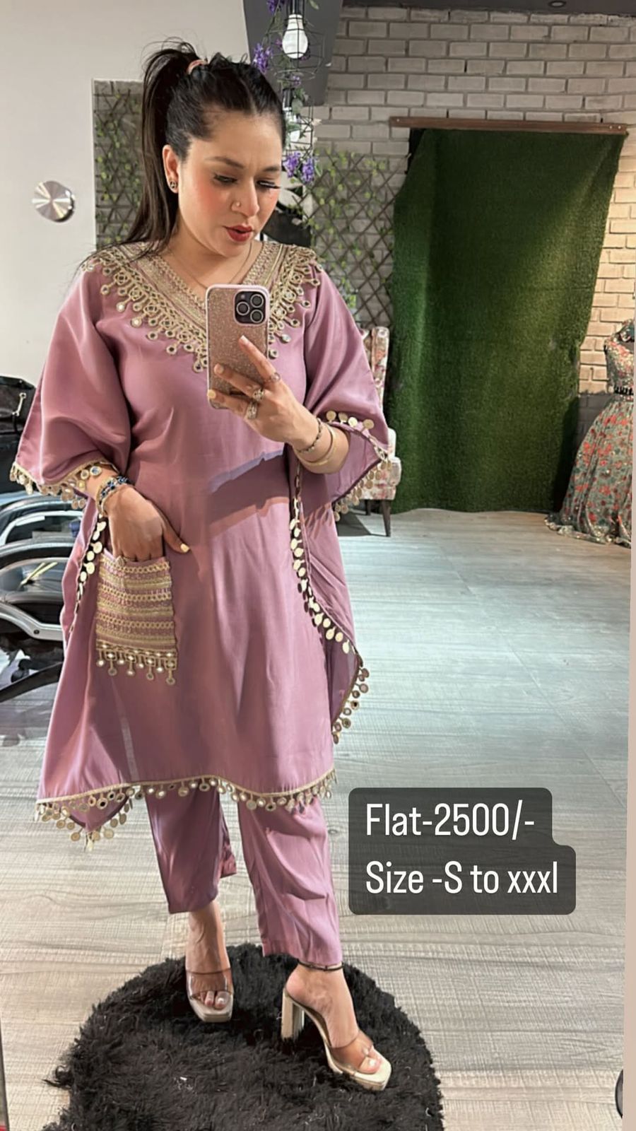 Mirror kaftan