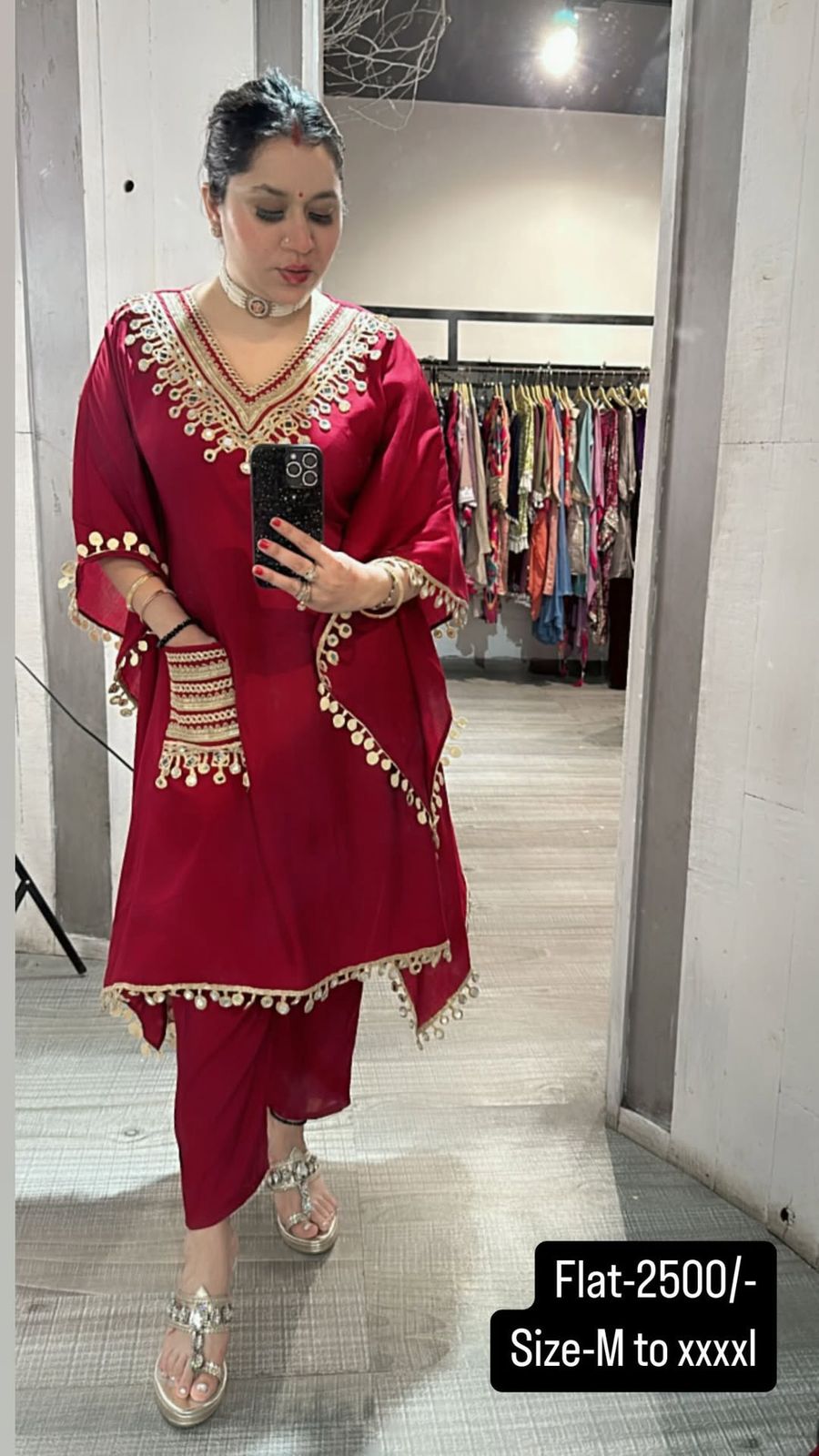 Mirror kaftan