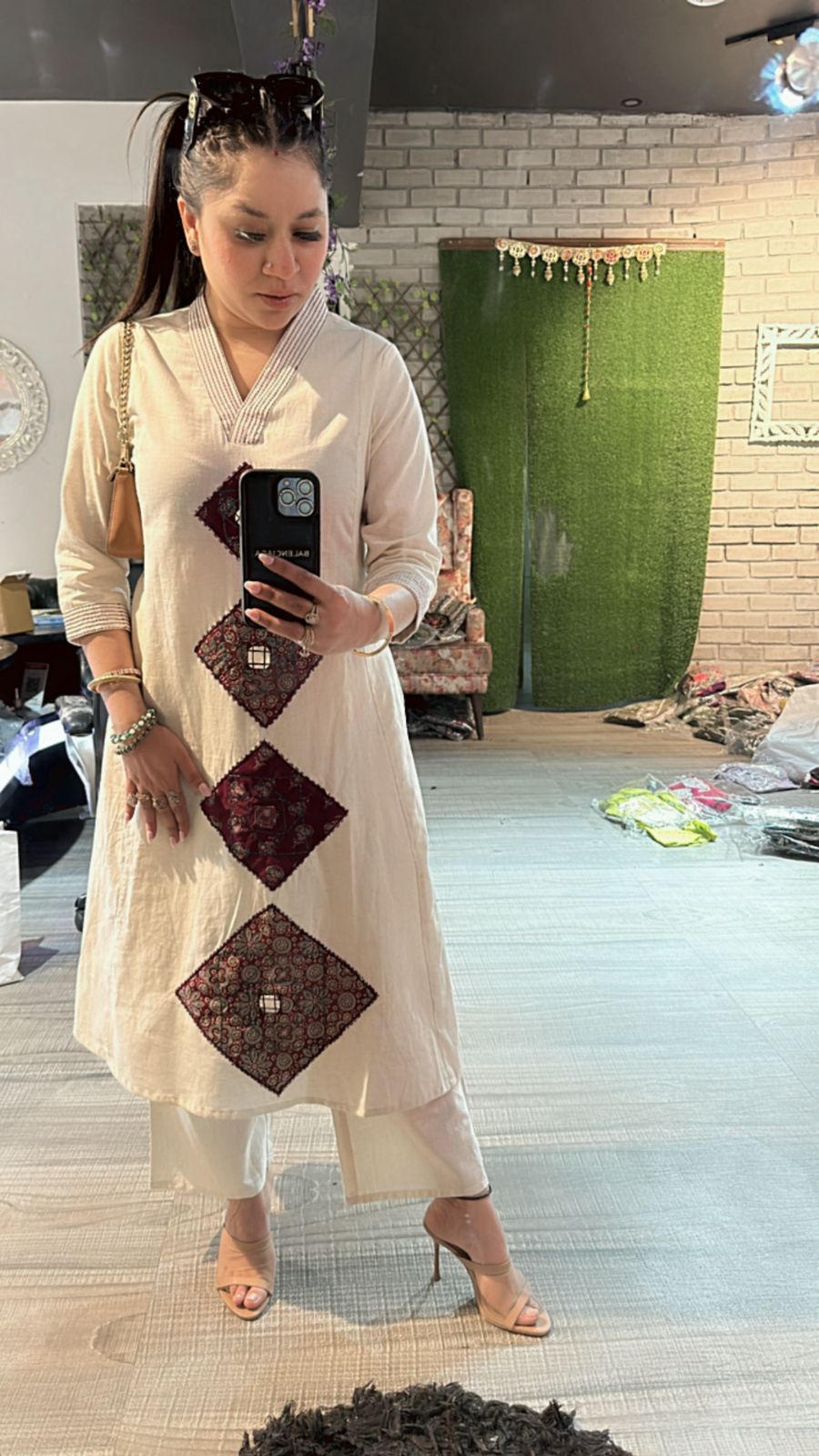 Retro Love kurta set