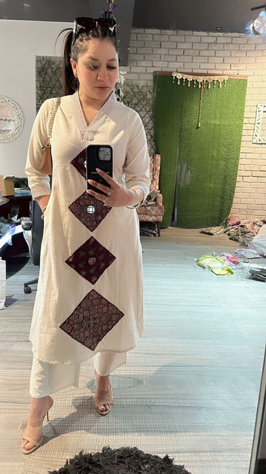 Retro Love kurta set