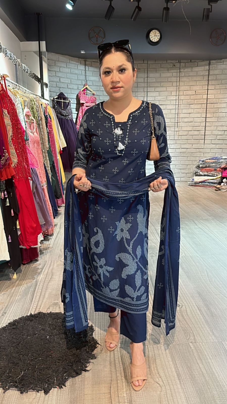 Indigo 2.0 Digital cotton suit