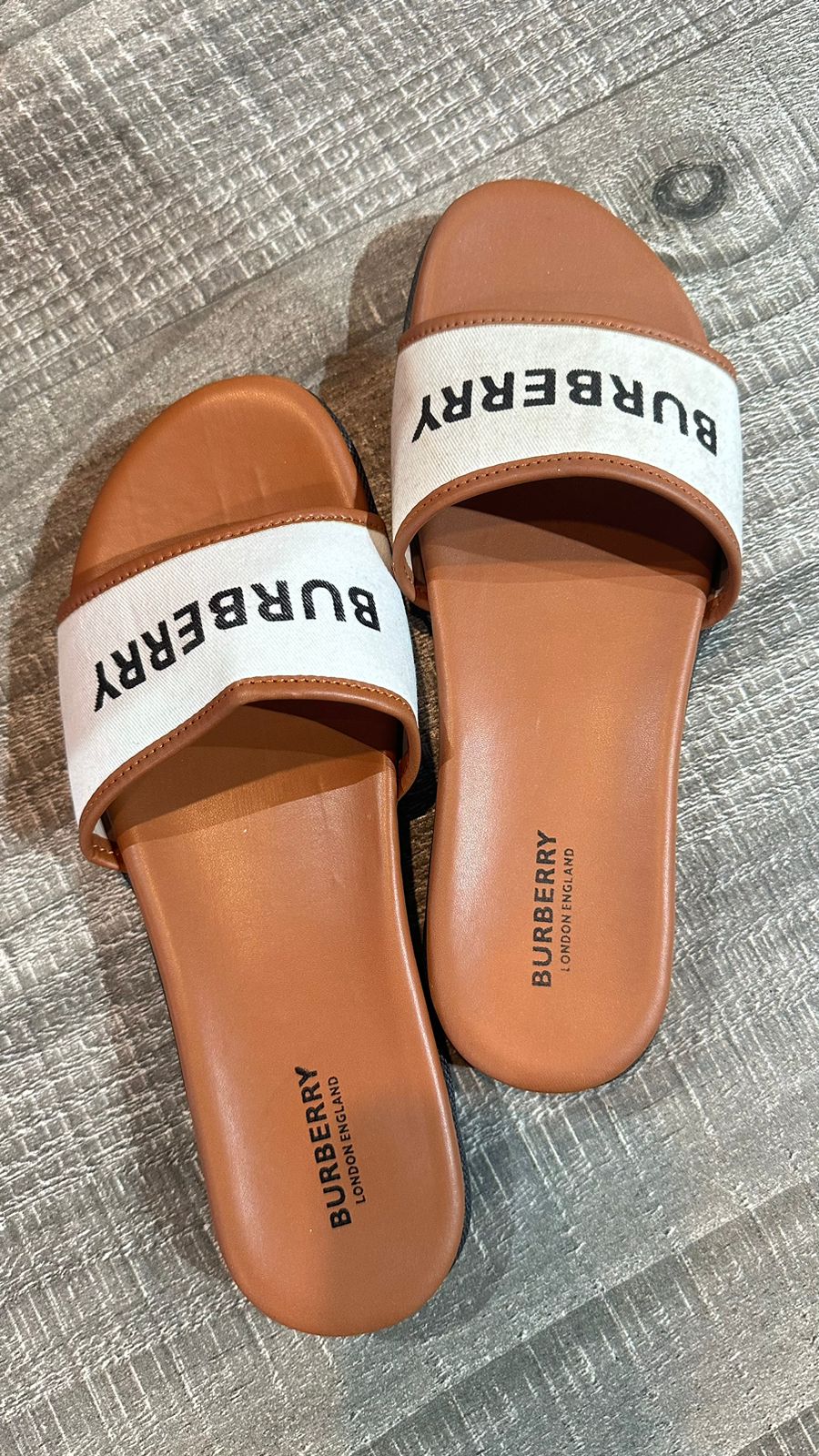 Burberry Beige Flat