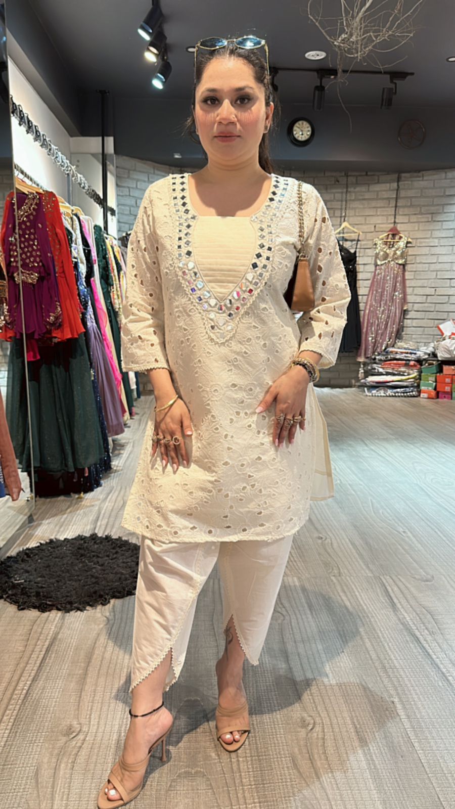 Ali Mirror chiffle cordset