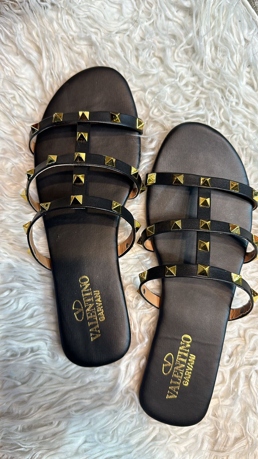 Valentino Black Flat