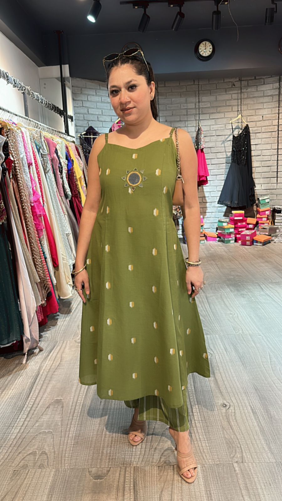 Coach lime Tunic set
