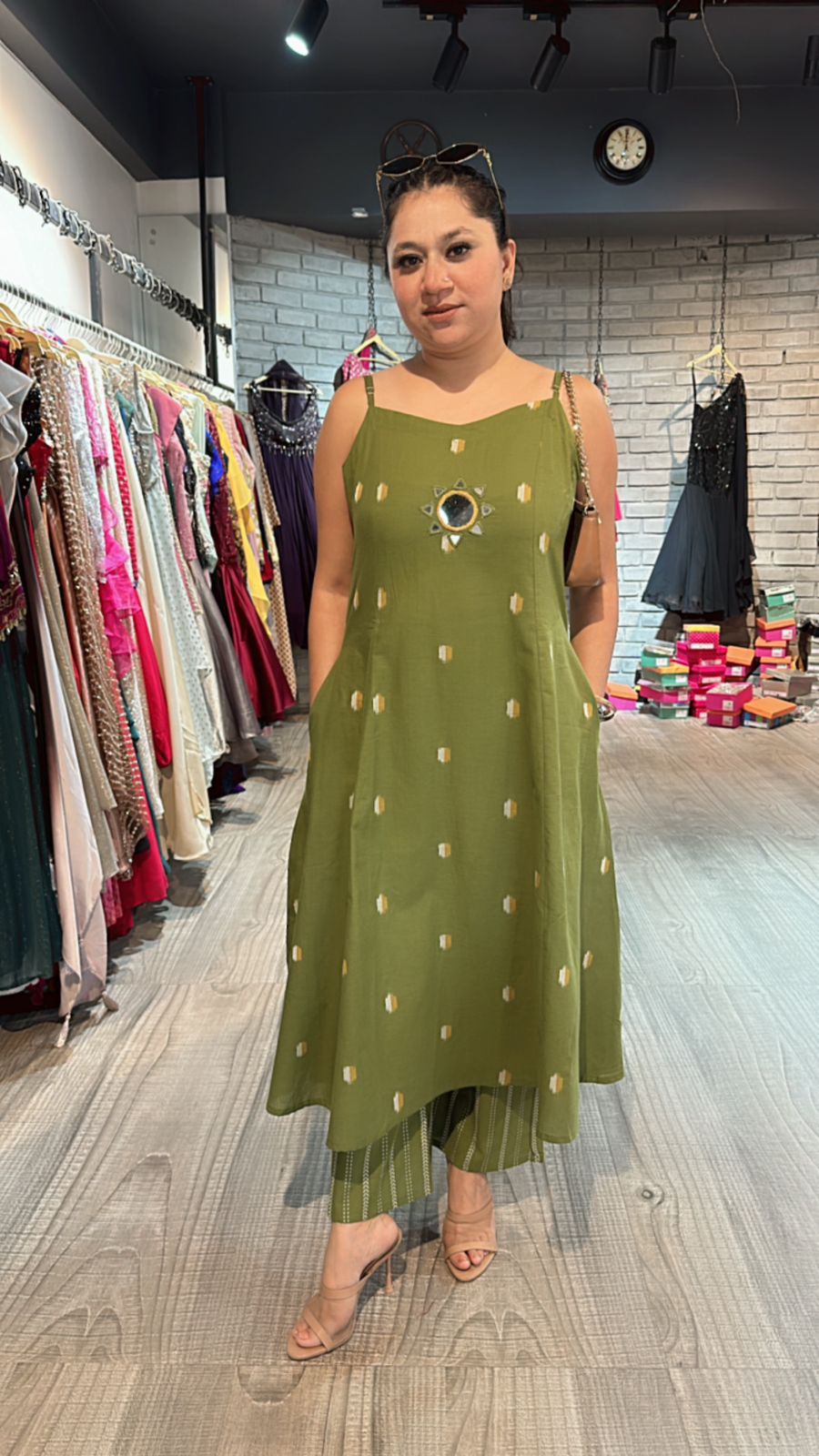 Coach lime Tunic set