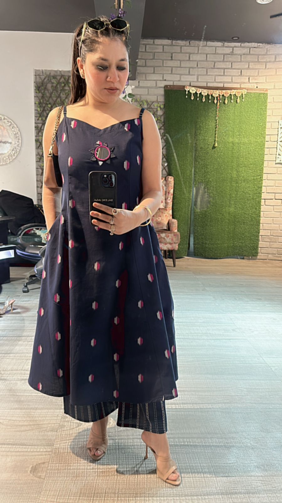 Coach Navy Blue Tunic set