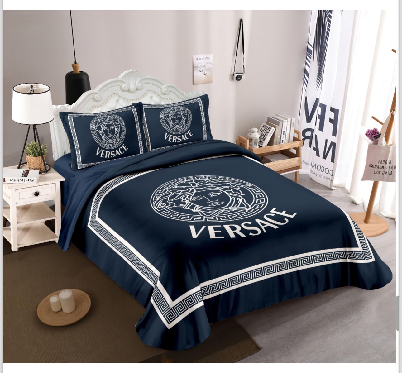 Versace (Navy Blue)