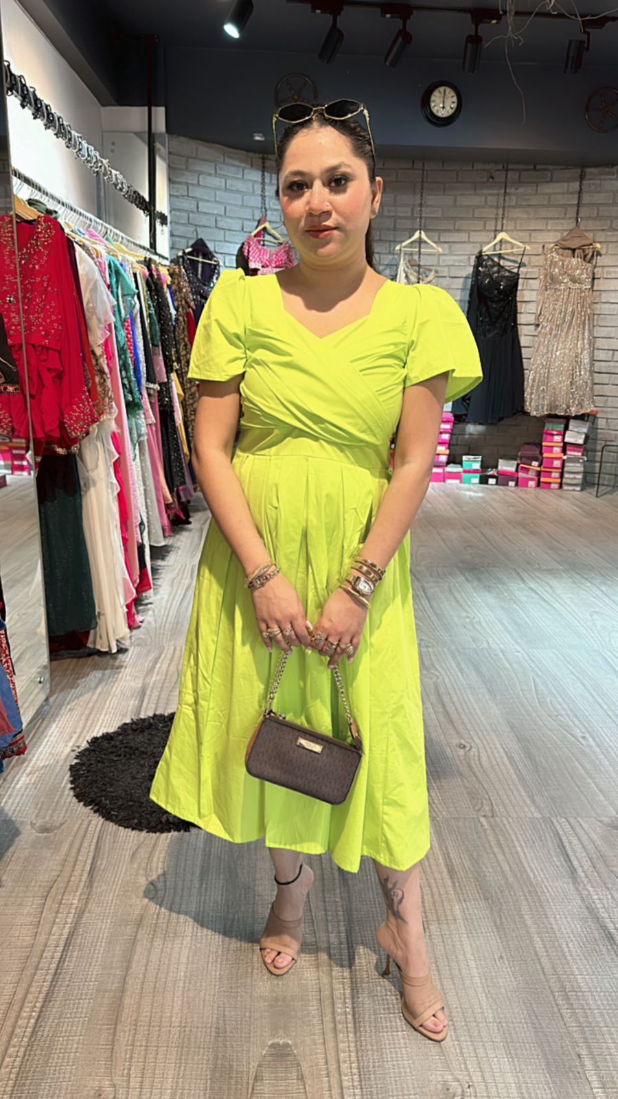 Neon vacation Dress