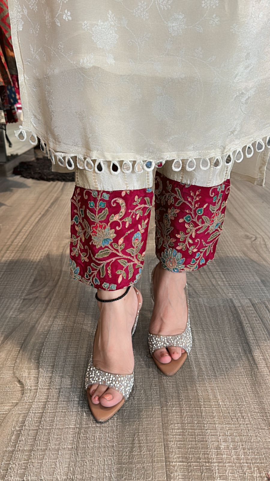 New Bano Embroidered suit