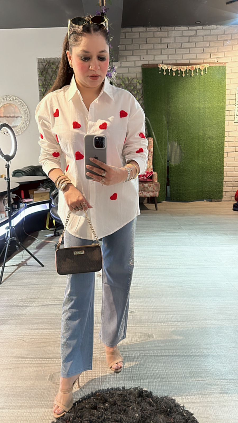 White Red Heart ♥️ Shirt