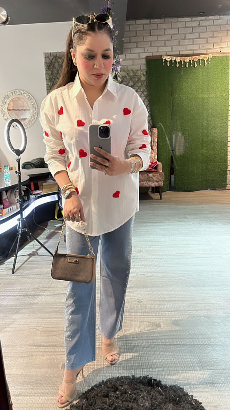 White Red Heart ♥️ Shirt