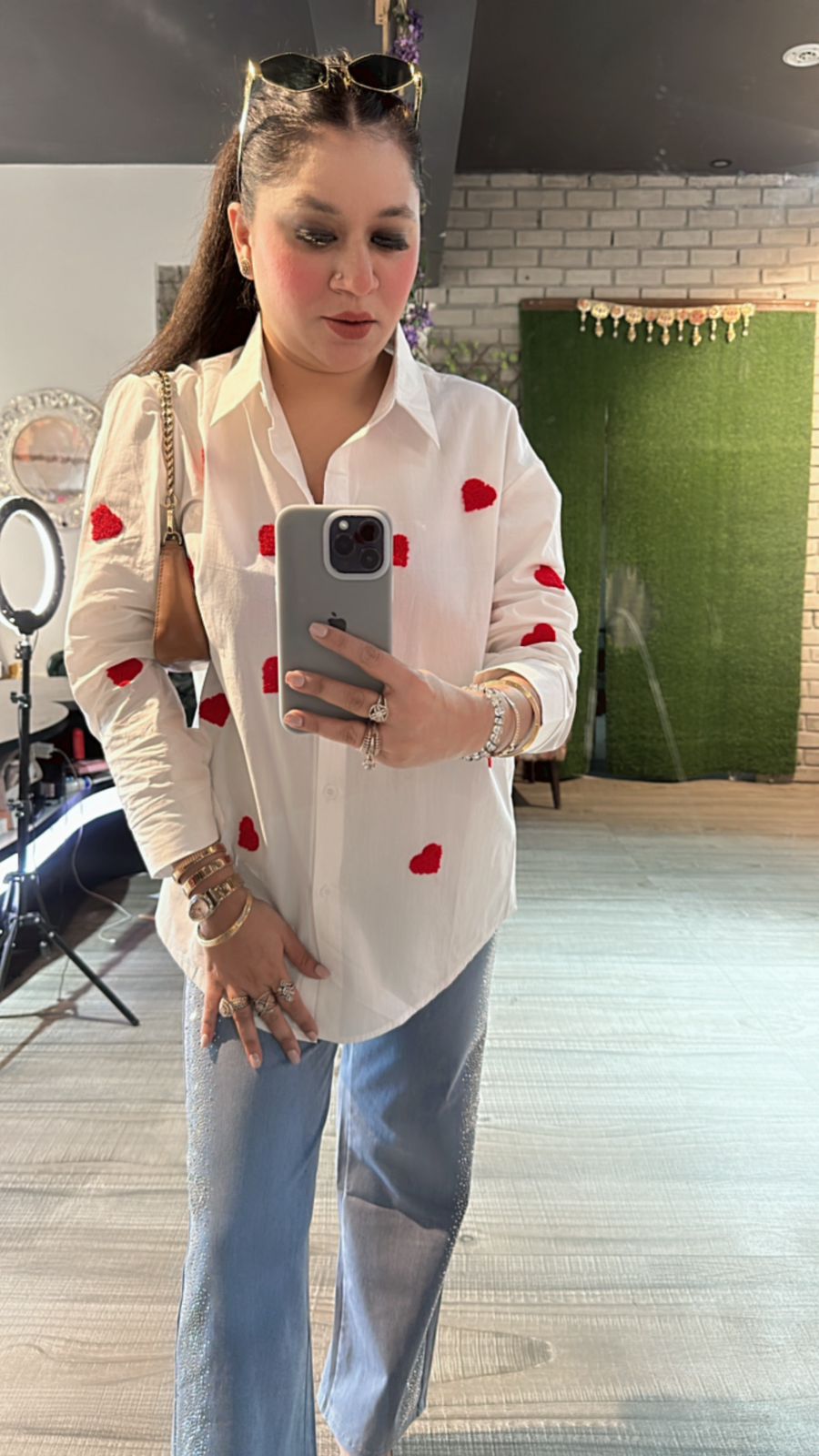 White Red Heart ♥️ Shirt