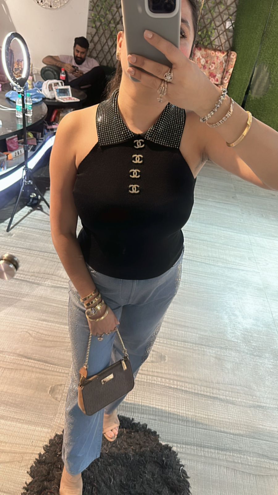 Chanel Halter Neck Top