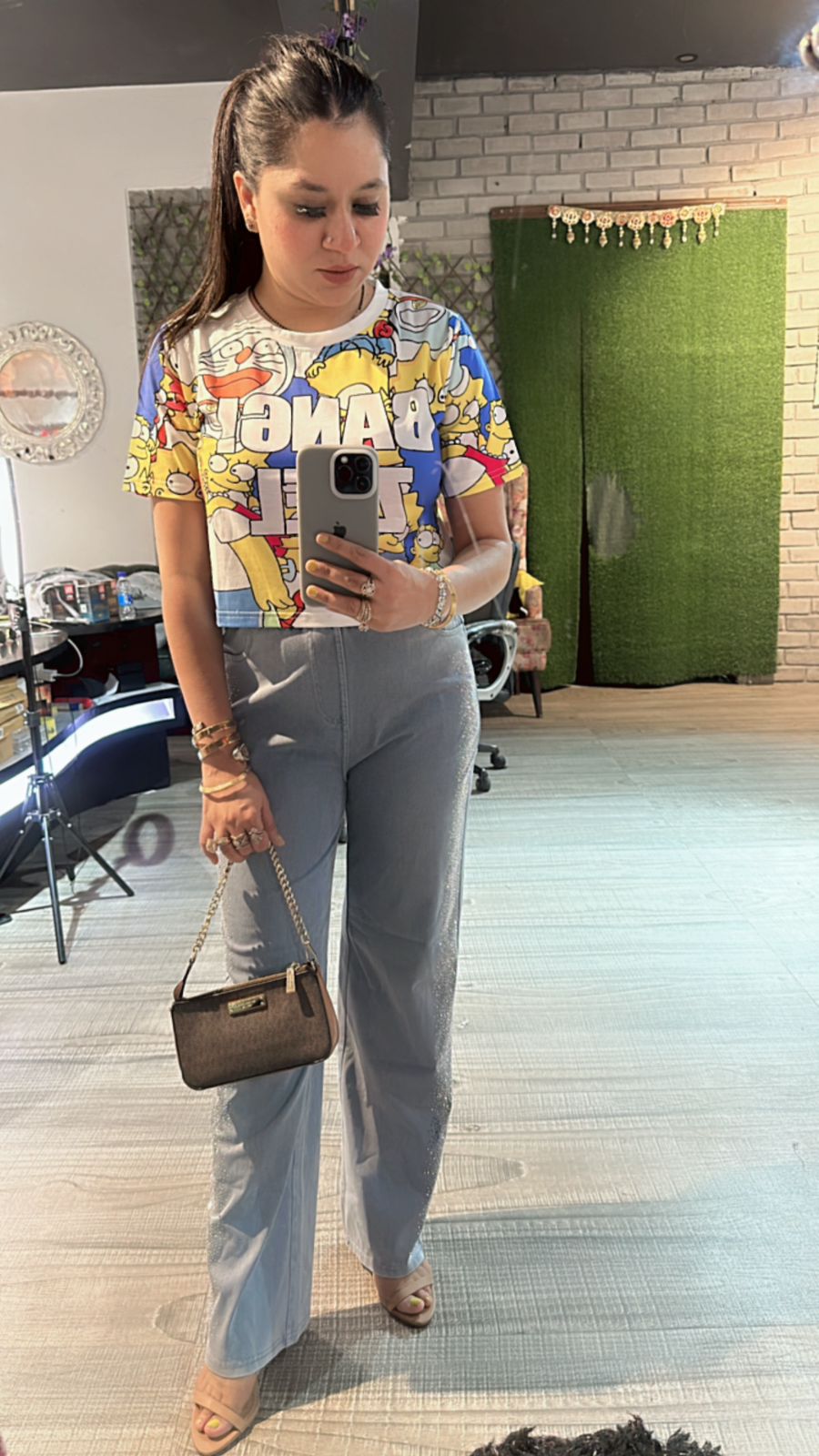 Cartoon Crop Top