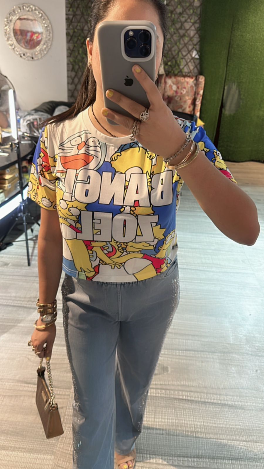 Cartoon Crop Top