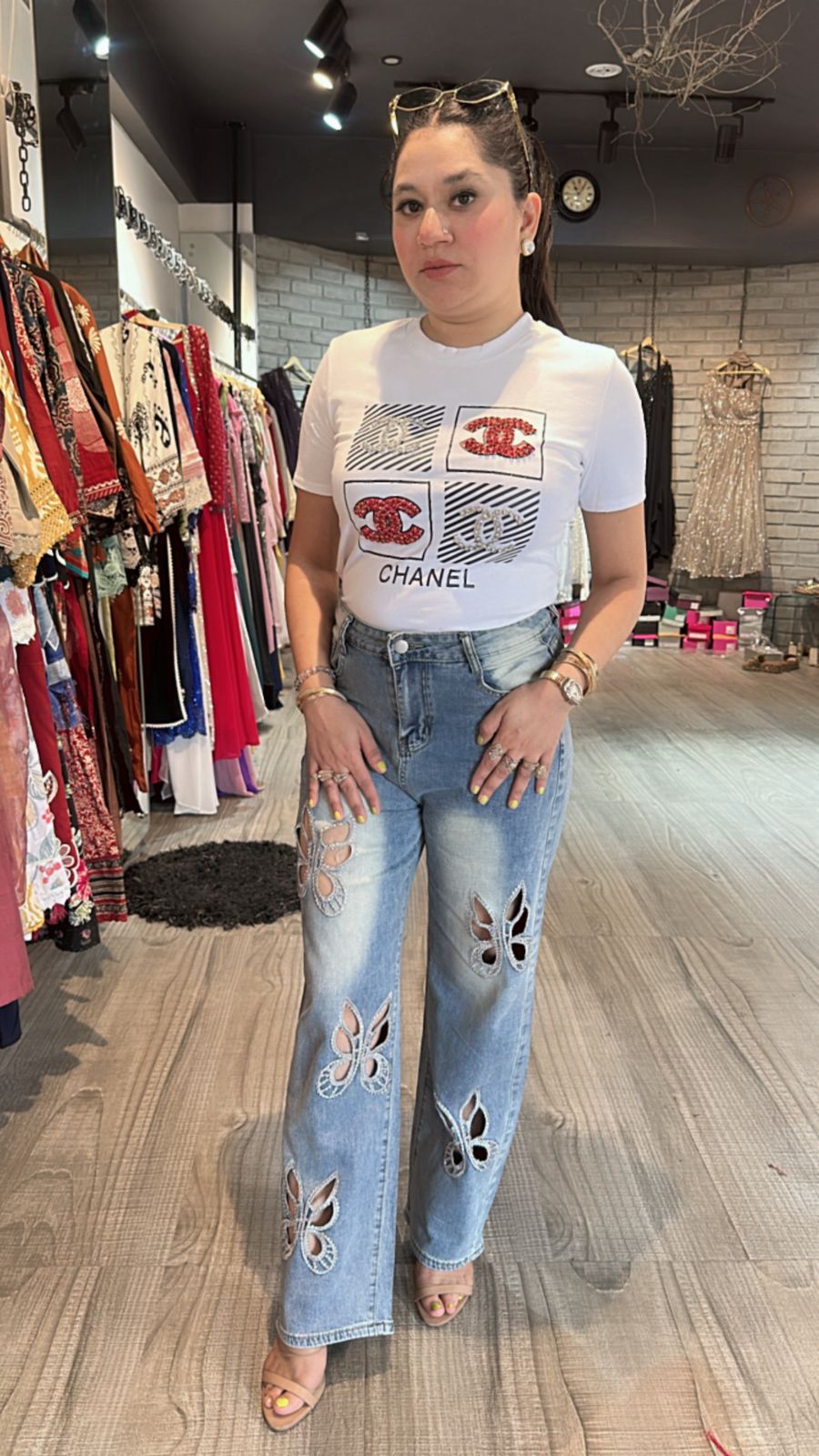 Stud Chanel T-shirt