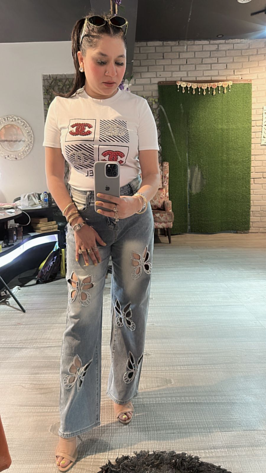Stud Chanel T-shirt