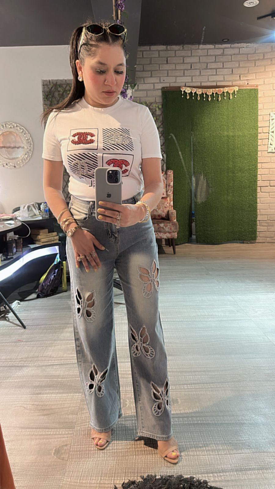 Stud Chanel T-shirt