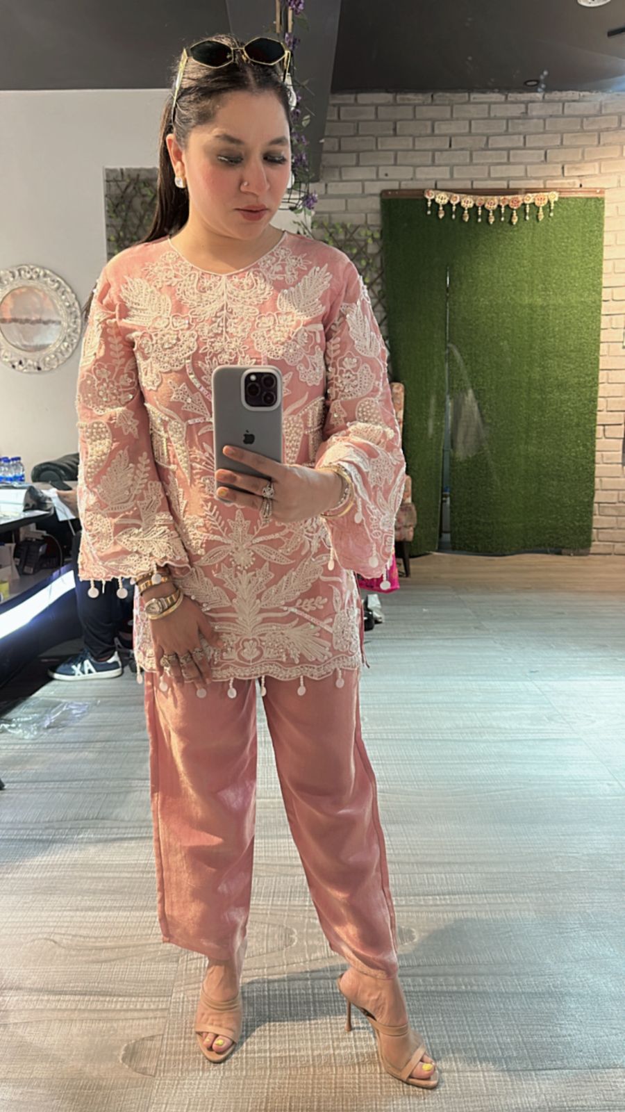 Lakmé pink Pearl cordset