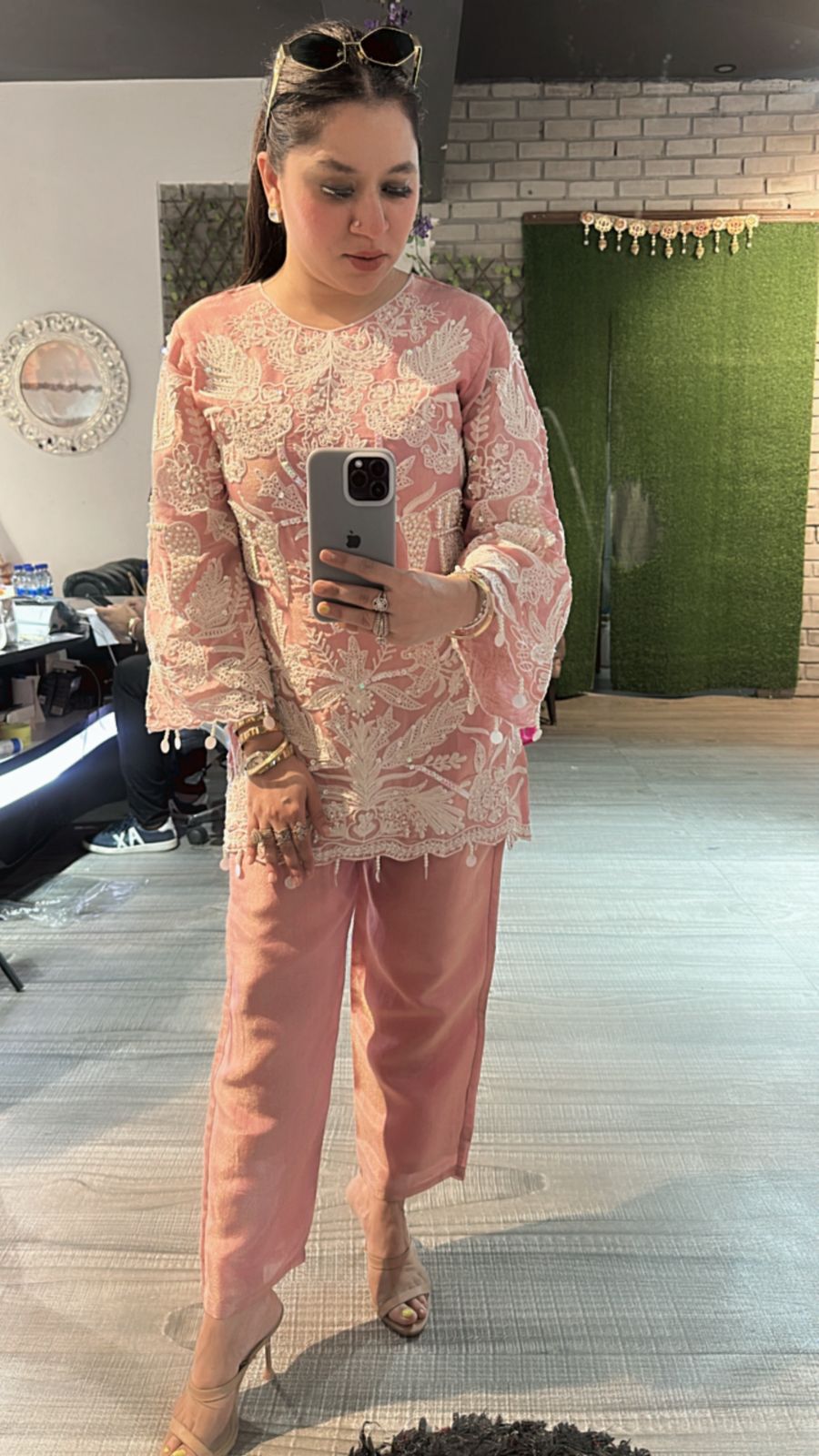 Lakmé pink Pearl cordset