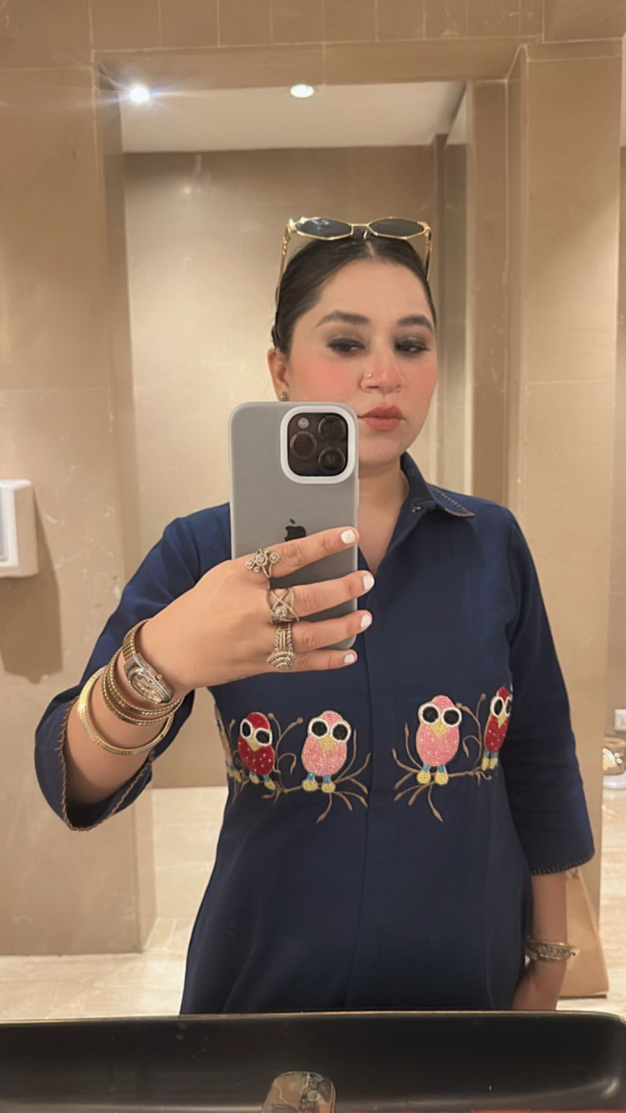 Owl Denim cordset
