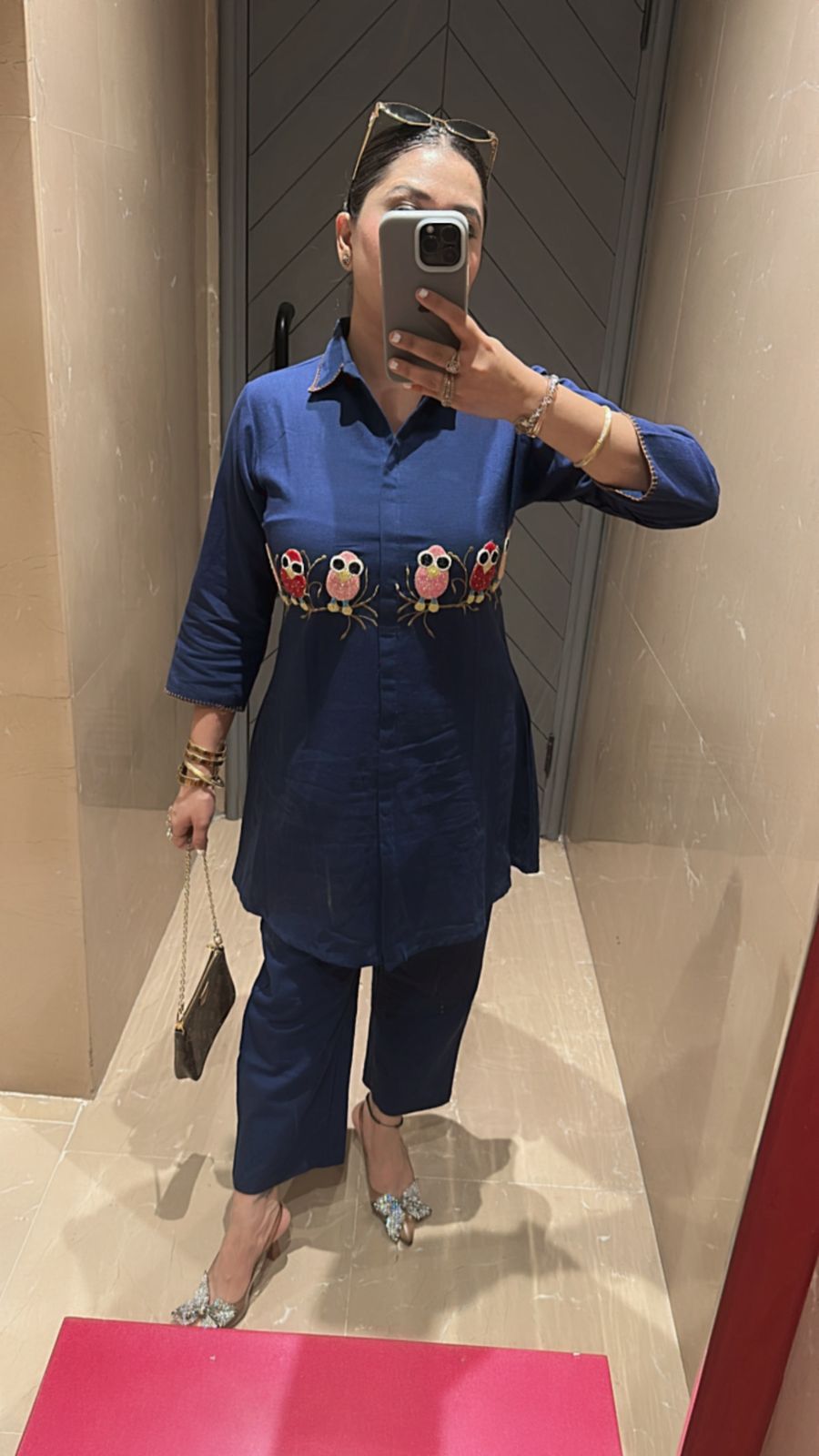 Owl Denim cordset