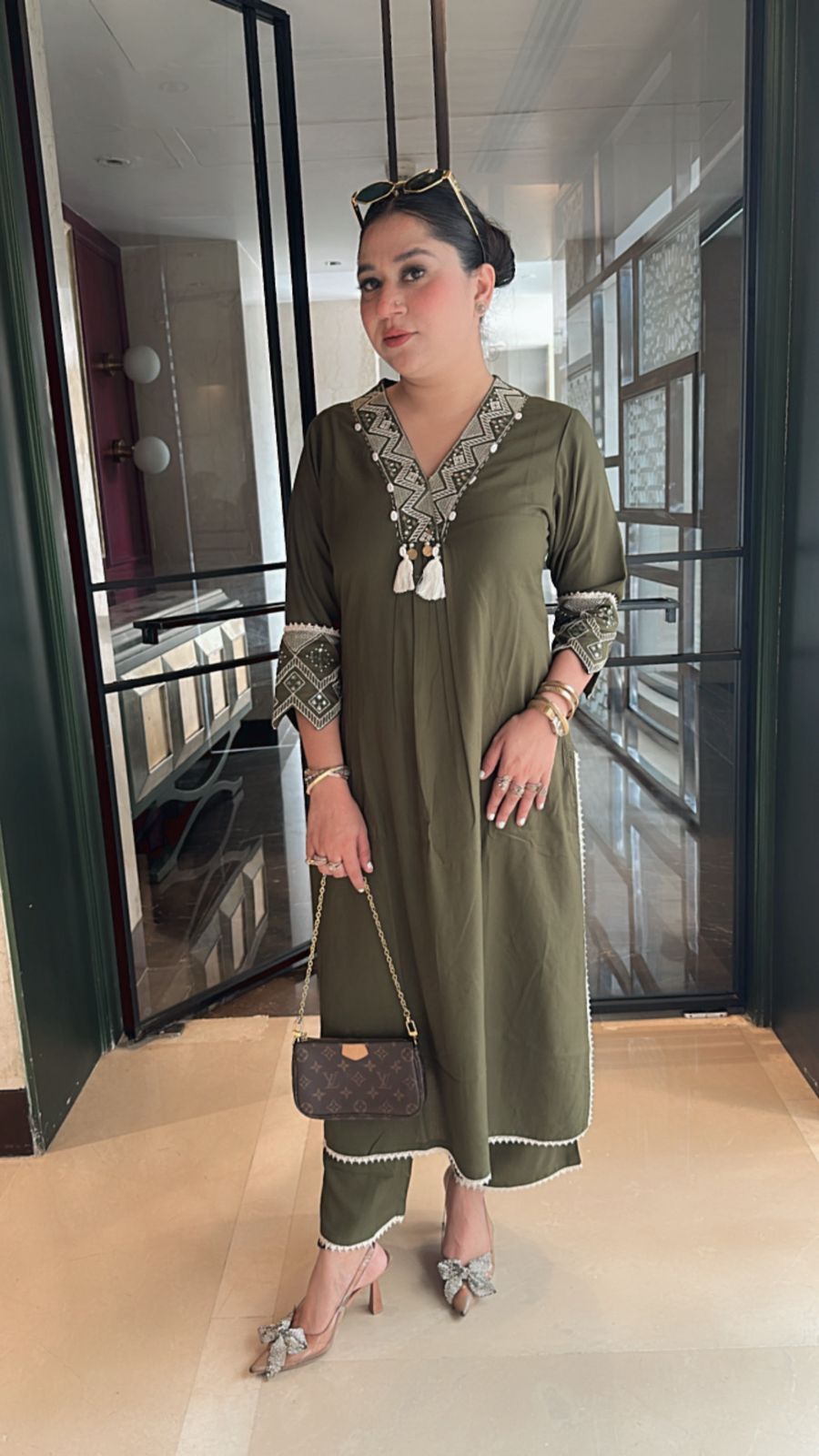 Agra Mehndi Tunic set