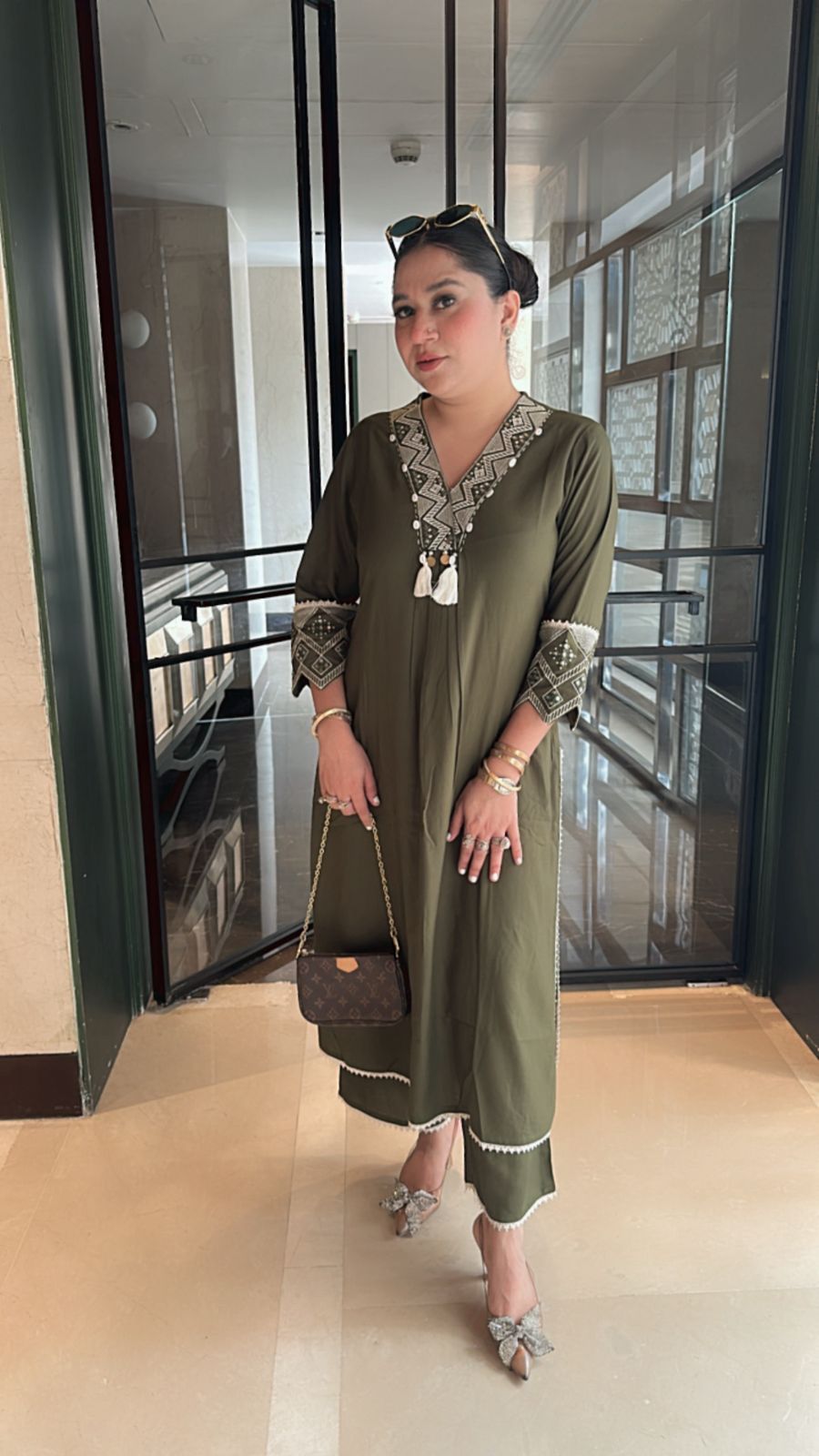 Agra Mehndi Tunic set