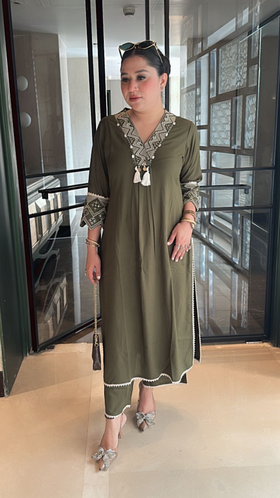 Agra Mehndi Tunic set