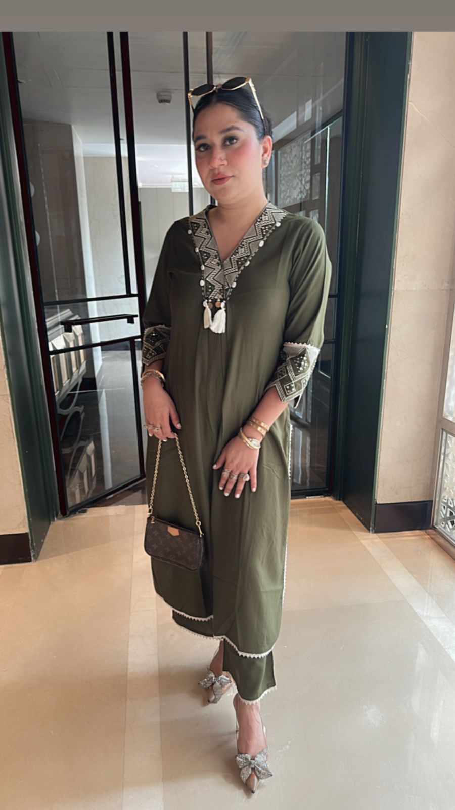 Agra Mehndi Tunic set