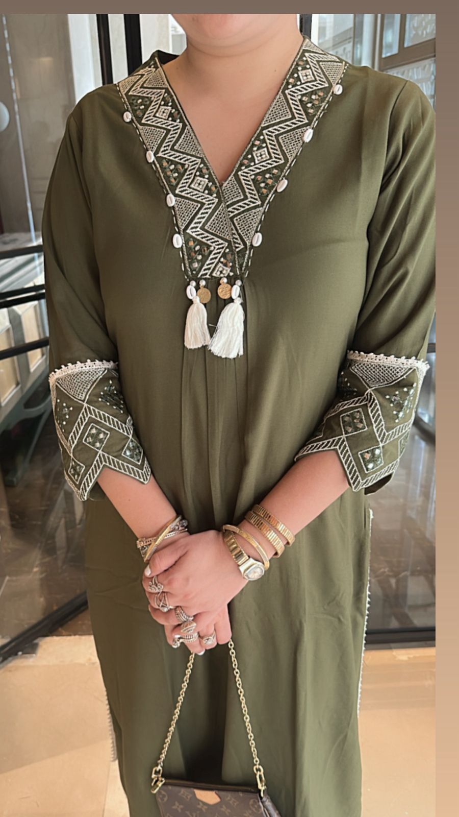 Agra Mehndi Tunic set
