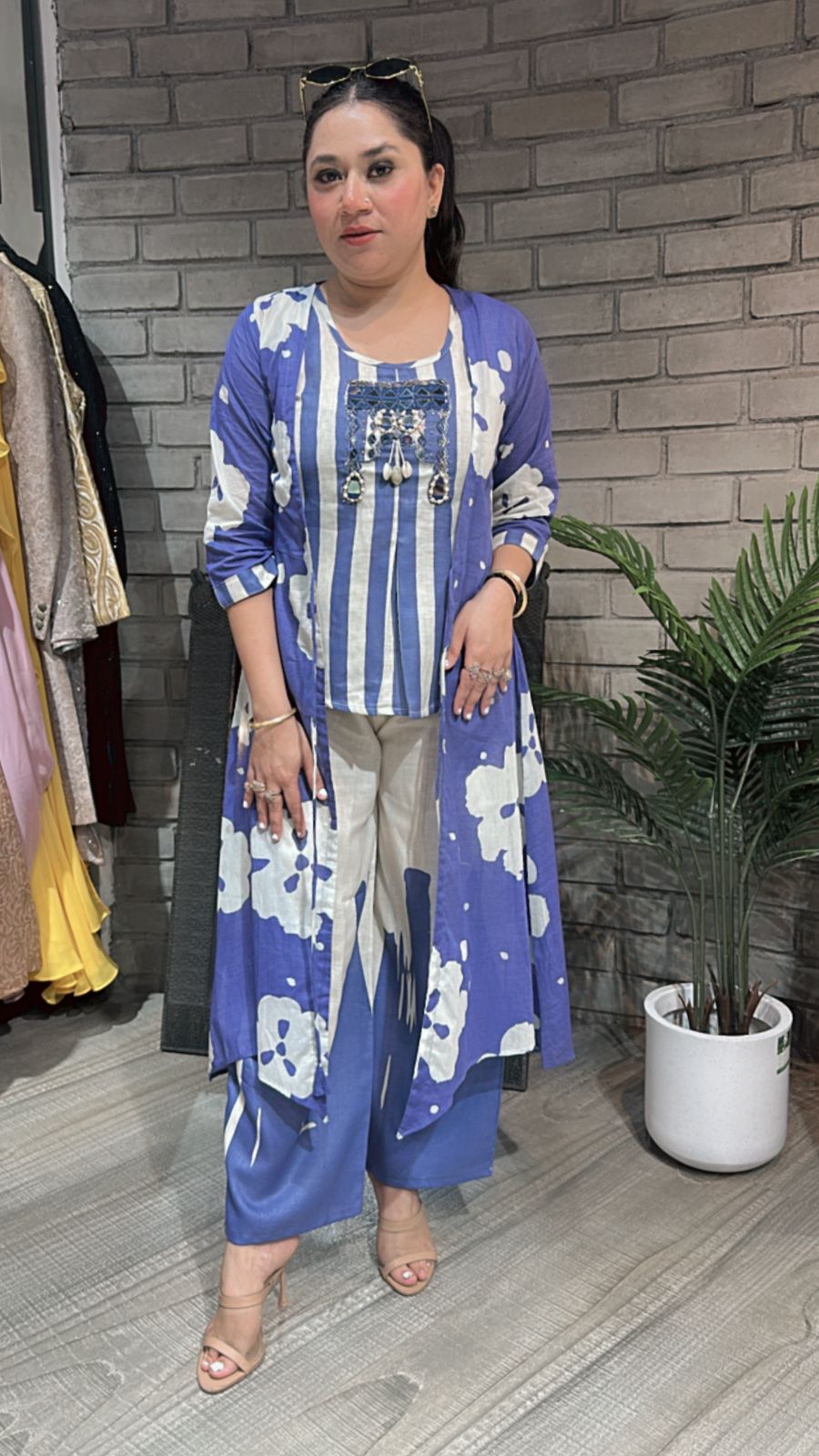 Jaffa Digital Print jacket style cordset