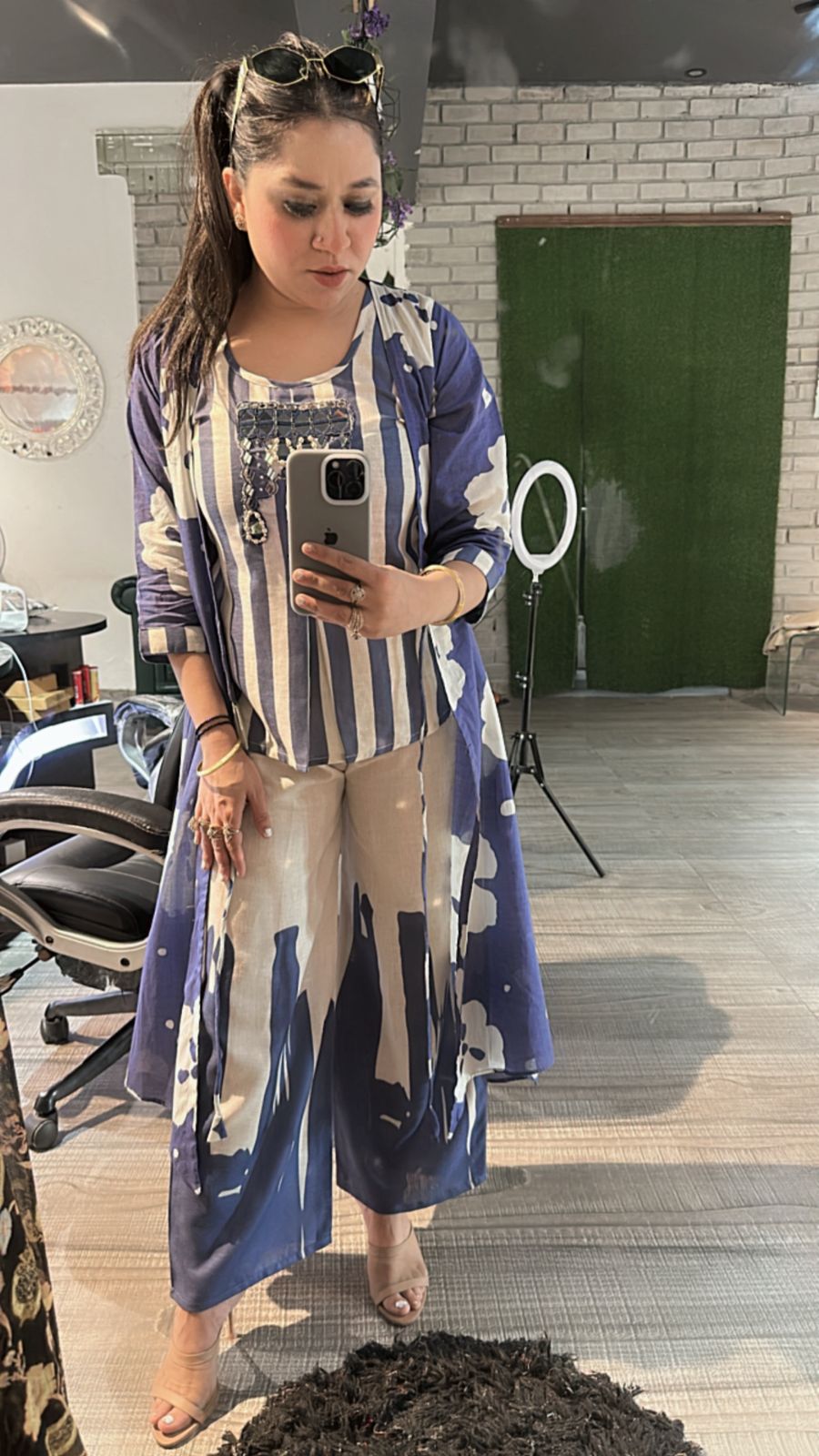 Jaffa Digital Print jacket style cordset